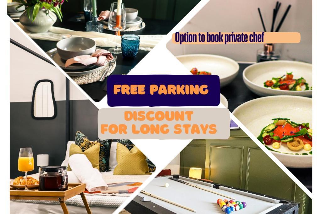 Spacious Stylish Home With Free Parking 10 Mins To Manchester Centre & Ao Arena Ideal For Groups & Long Stays