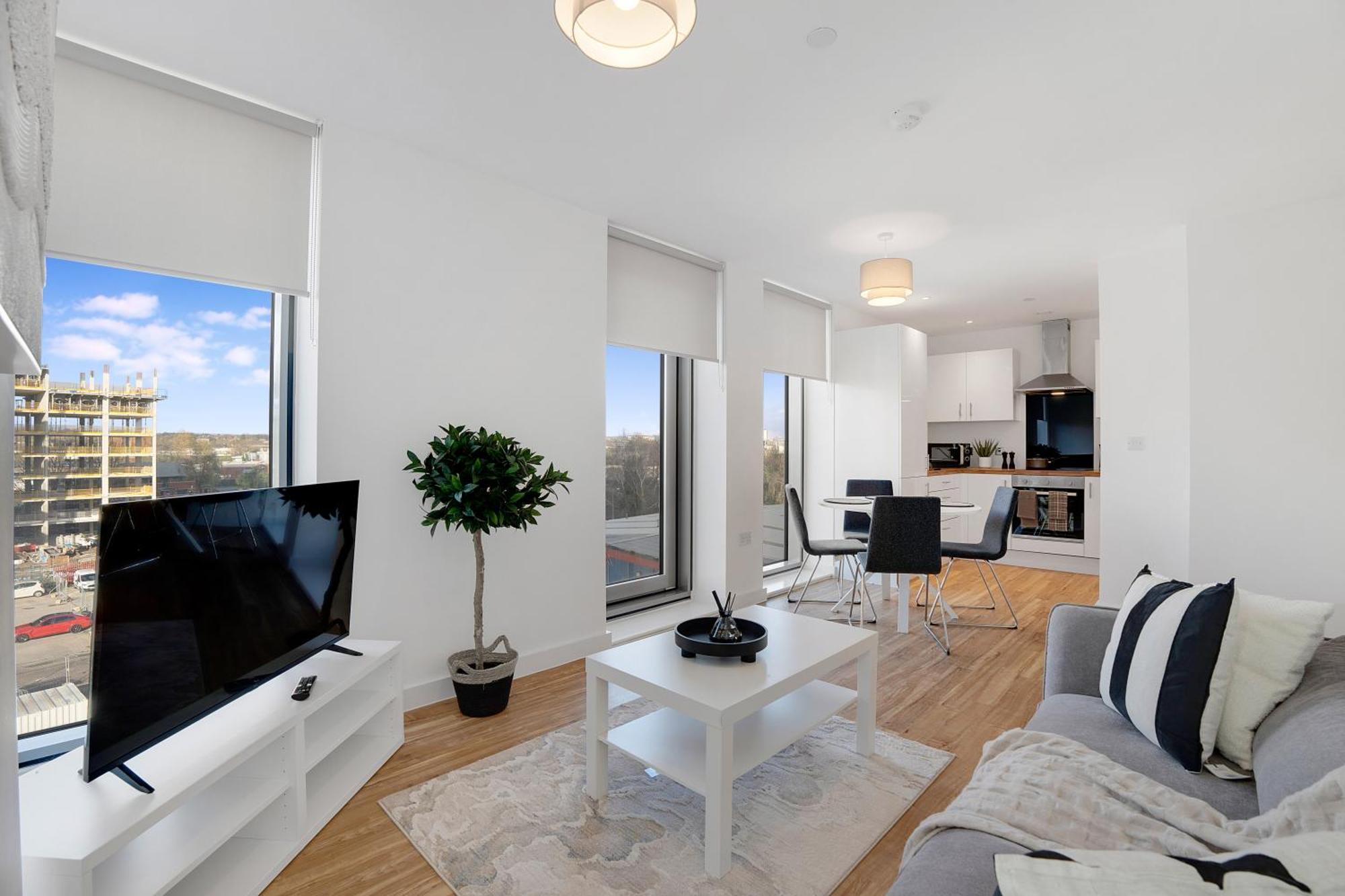 Apartment New! 2br In Media Manchester