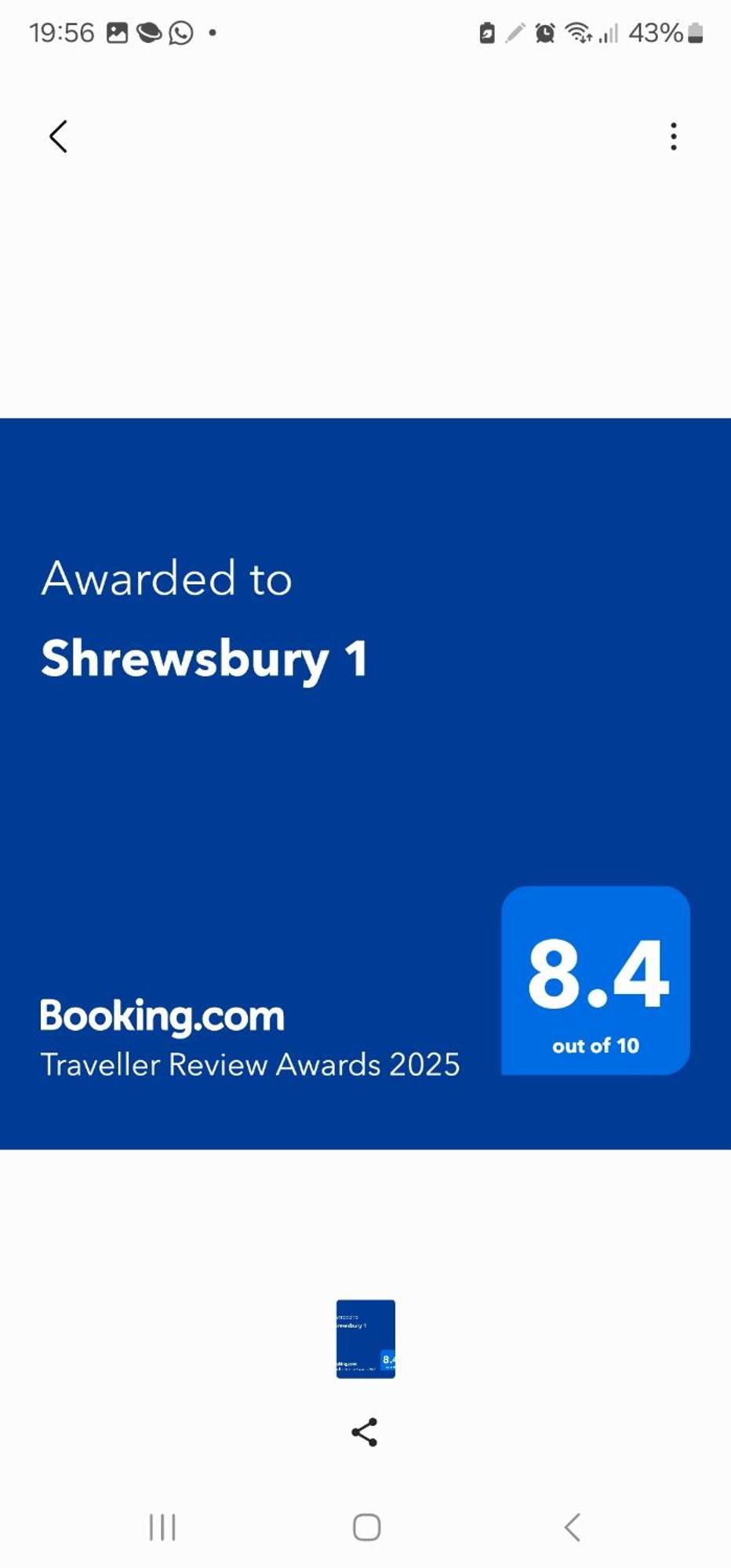 Guest house Shrewsbury 1