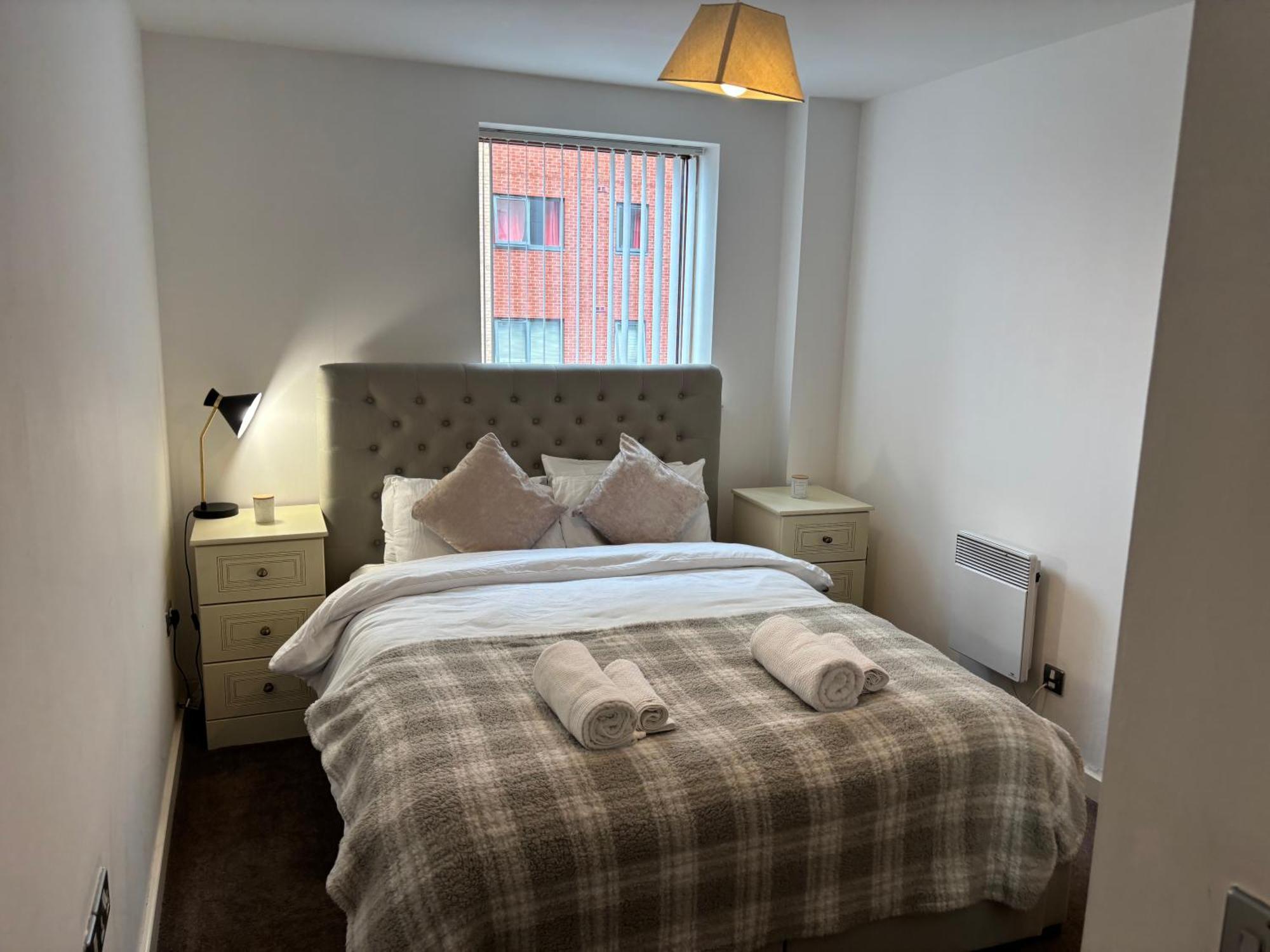 Apartment Lux 2bed Centre And Ao Arena Free Parking Modern