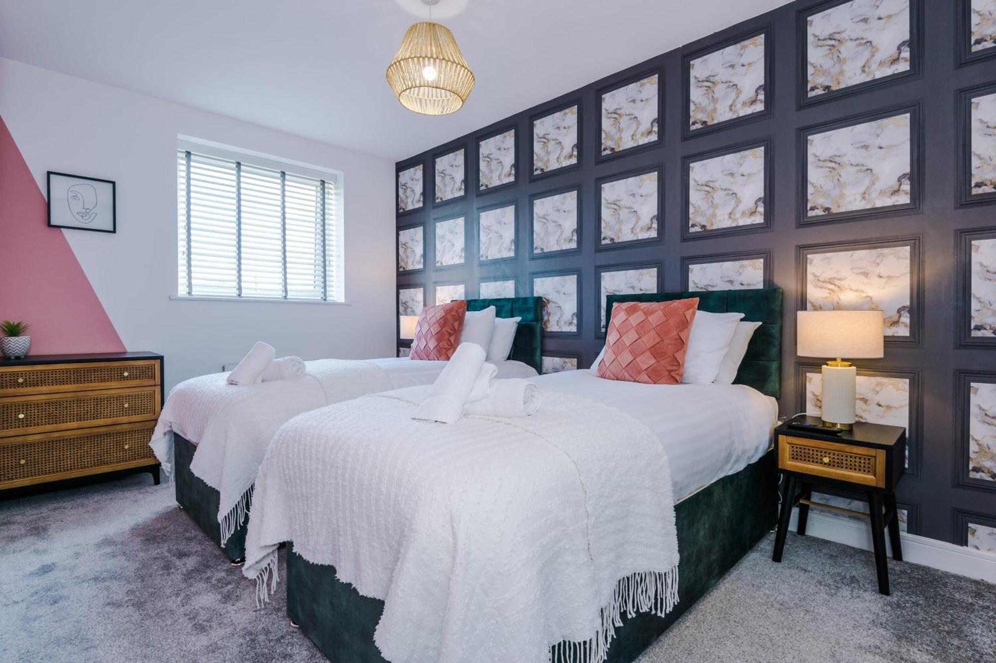 R&r - Modern Townhouse Near Etihad & Centre Manchester