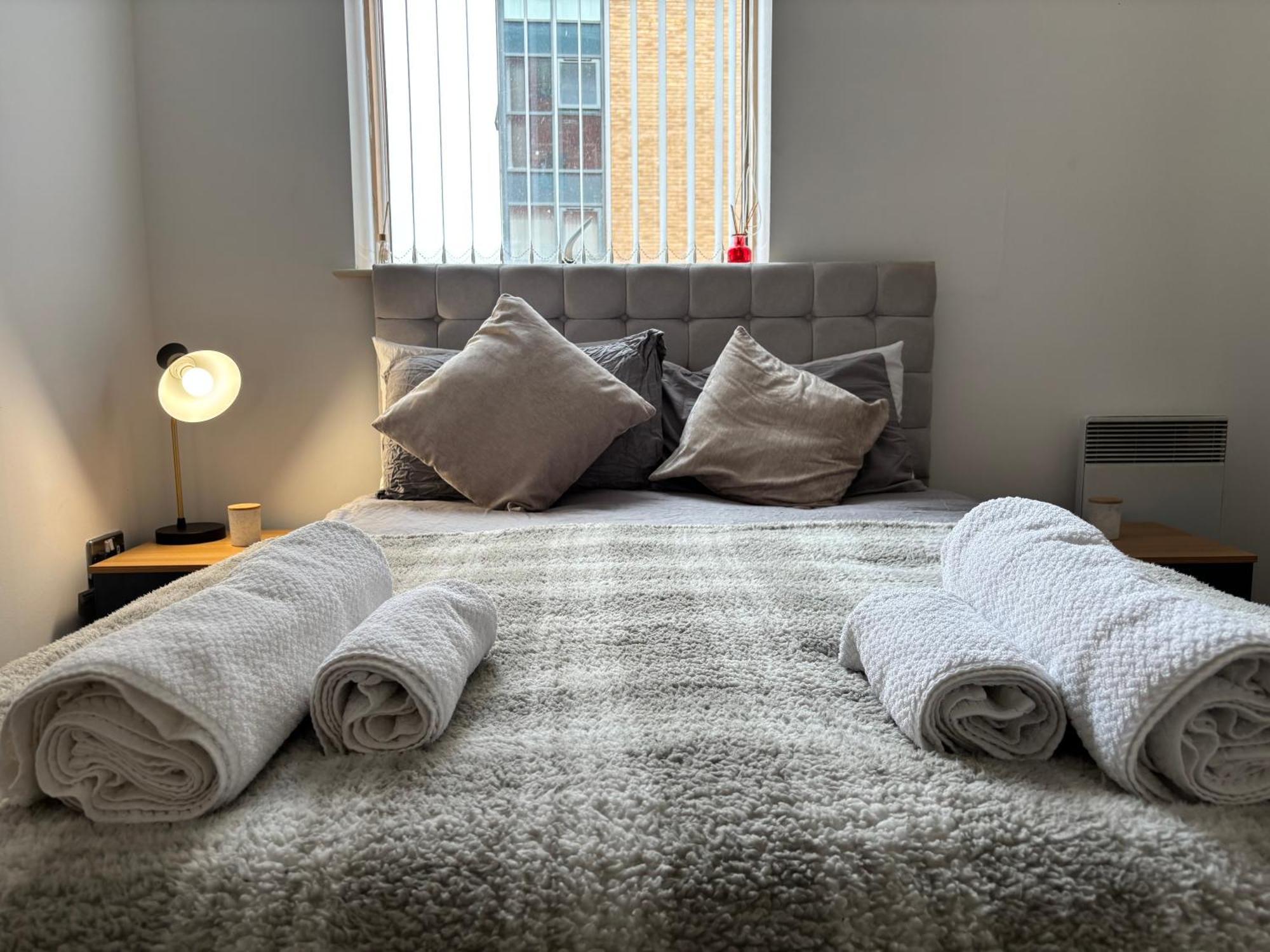 Lux 2bed Centre And Ao Arena Free Parking Modern